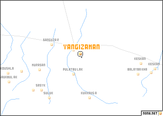 map of Yangizaman