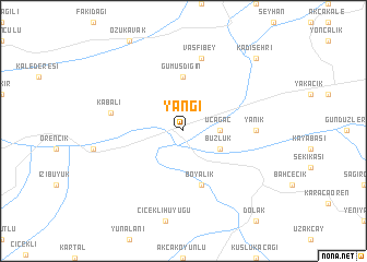 map of Yangı