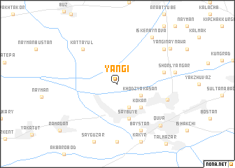 map of Yangi