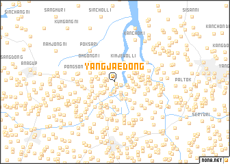 map of Yangjae-dong