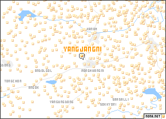 map of Yangjang-ni