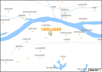 map of Yangjiaba