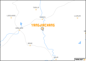 map of Yangjiachang
