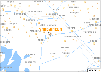 map of Yangjiacun