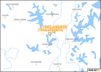 map of Yangjiadang