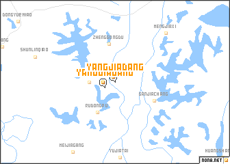 map of Yangjiadang