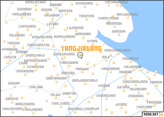 map of Yangjiadang