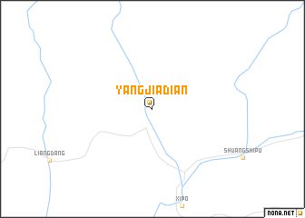 map of Yangjiadian
