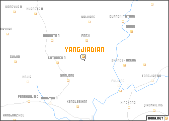 map of Yangjiadian