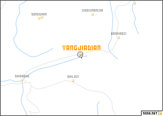 map of Yangjiadian