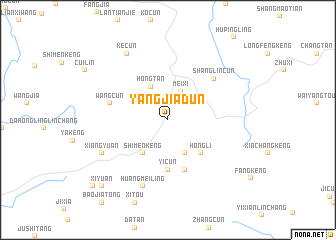 map of Yangjiadun