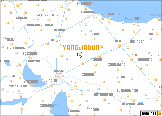 map of Yangjiadun