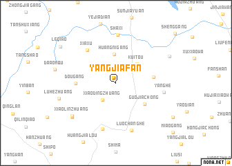 map of Yangjiafan