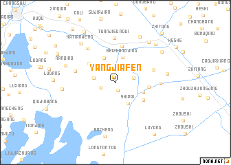 map of Yangjiafen