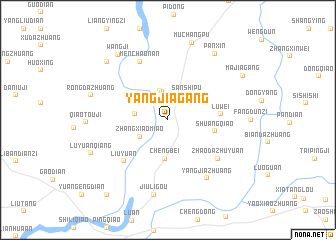 map of Yangjiagang