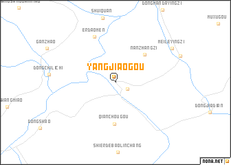 map of Yangjiaogou