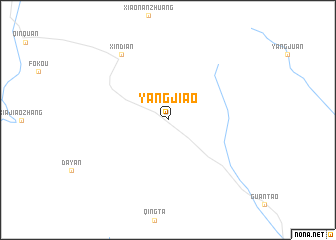 map of Yangjiao