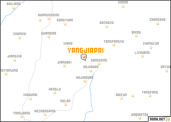 map of Yangjiapai