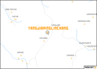 map of Yangjiapinglinchang
