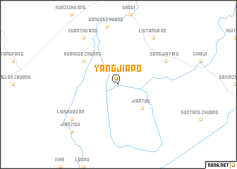 map of Yangjiapo