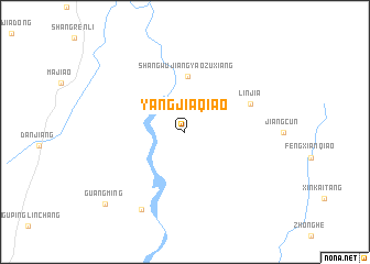 map of Yangjiaqiao