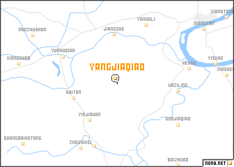 map of Yangjiaqiao