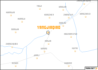 map of Yangjiaqiao