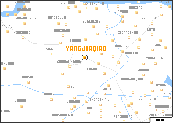 map of Yangjiaqiao