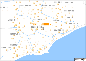 map of Yangjiaqiao