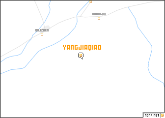 map of Yangjiaqiao