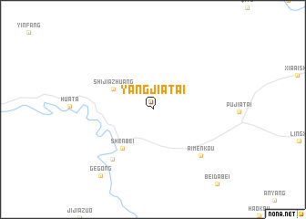 map of Yangjiatai