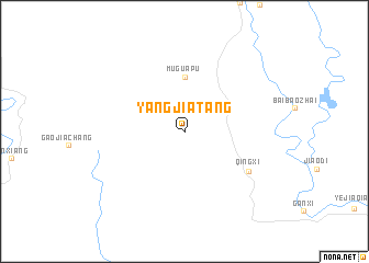 map of Yangjiatang