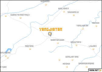 map of Yangjiatan