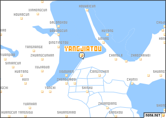 map of Yangjiatou