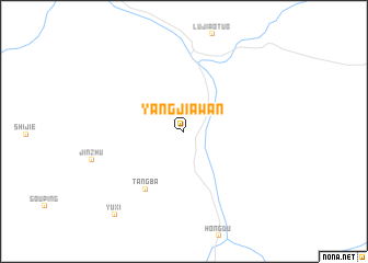 map of Yangjiawan