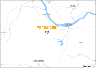 map of Yangjiawan