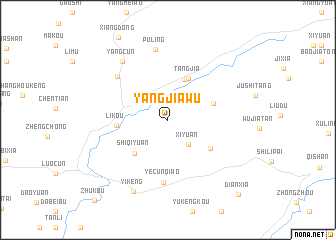 map of Yangjiawu