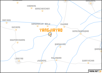 map of Yangjiayao