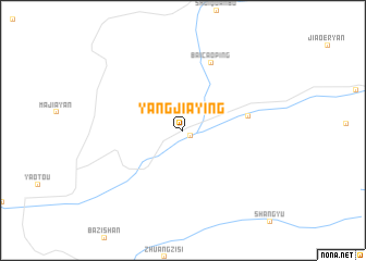 map of Yangjiaying