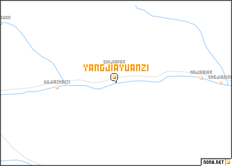 map of Yangjiayuanzi