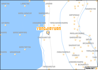 map of Yangjiayuan