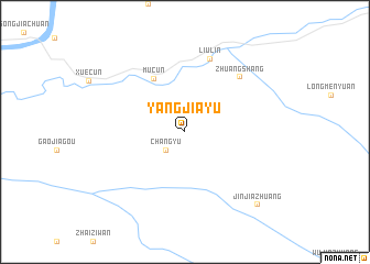 map of Yangjiayu