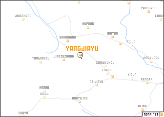 map of Yangjiayu