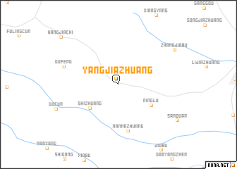 map of Yangjiazhuang