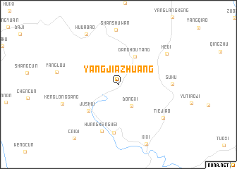 map of Yangjiazhuang