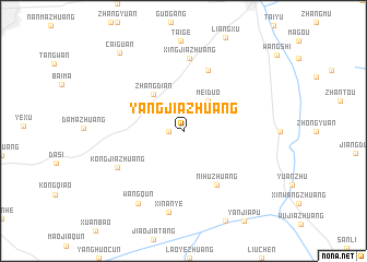 map of Yangjiazhuang