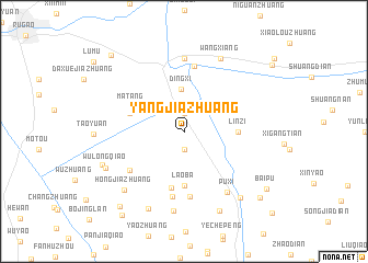 map of Yangjiazhuang