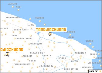 map of Yangjiazhuang