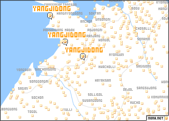 map of Yangji-dong