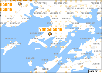 map of Yangji-dong